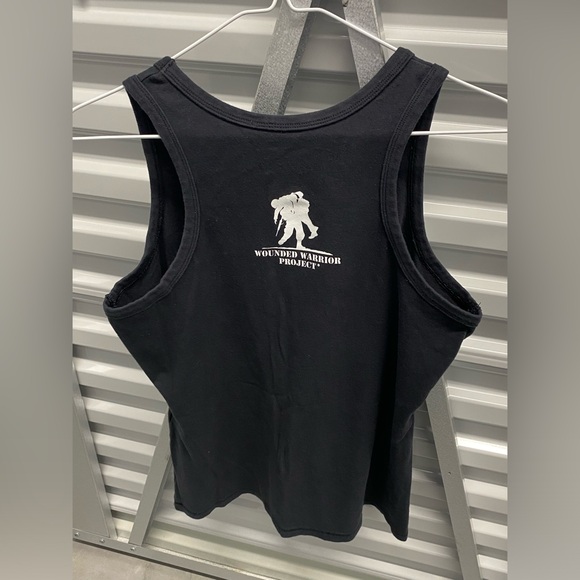 Harley-Davidson® Women's Wounded Warrior Project Tank Top - Black LARGE - Picture 4 of 6
